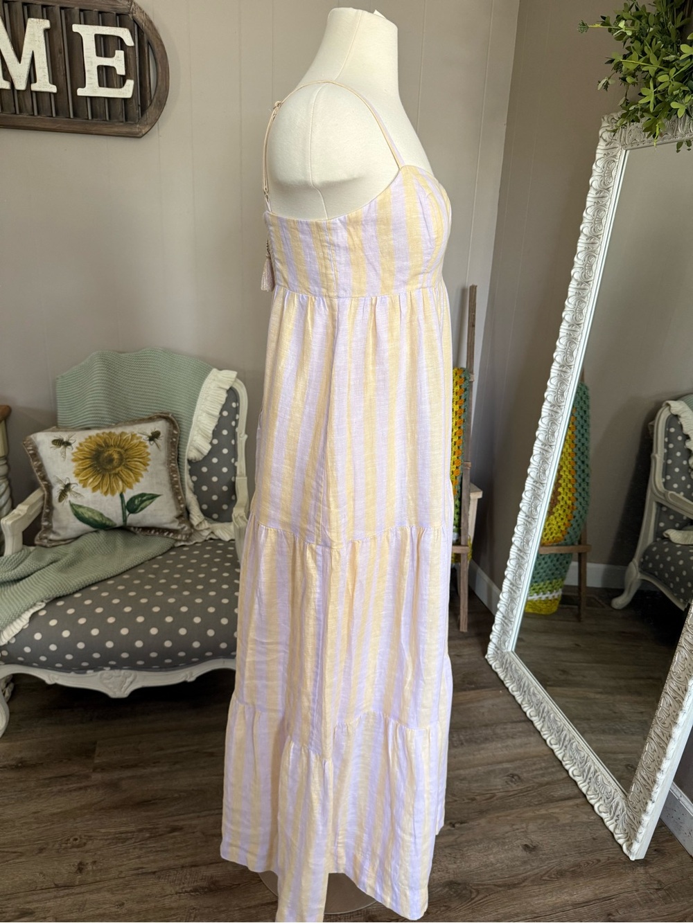Lilly Pulitzer • Javanne Linen Maxi Dress - Picture 13 of 16